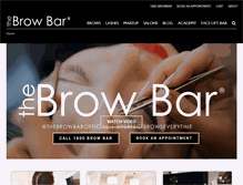 Tablet Screenshot of browbar.com